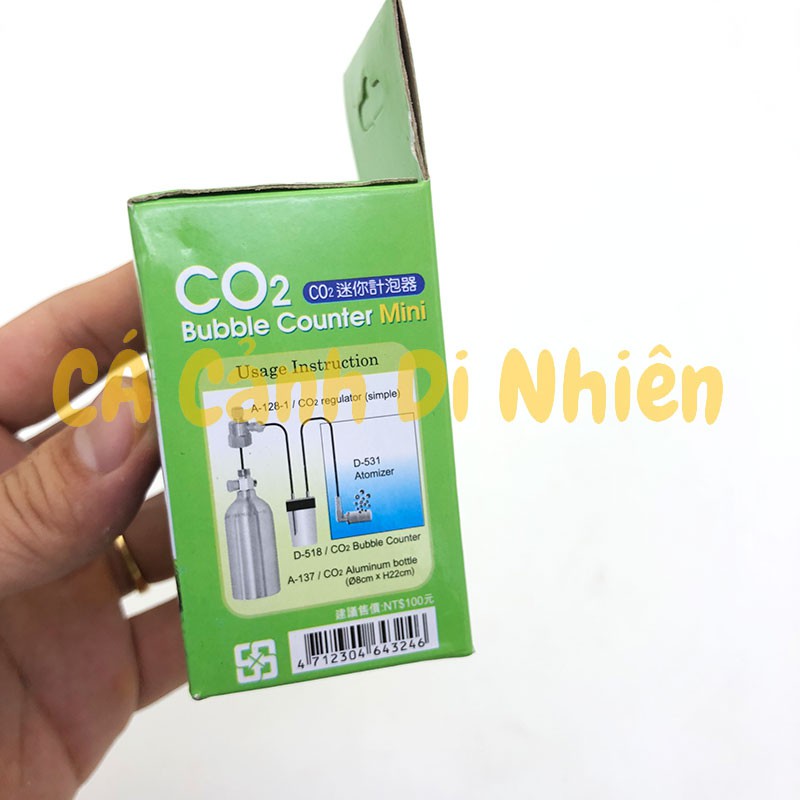 Bộ đếm giọt CO2 cho hồ thủy sinh Bubble Counter