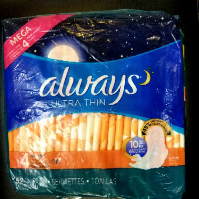 Băng vệ sinh Always ultra thin ( ban đêm)