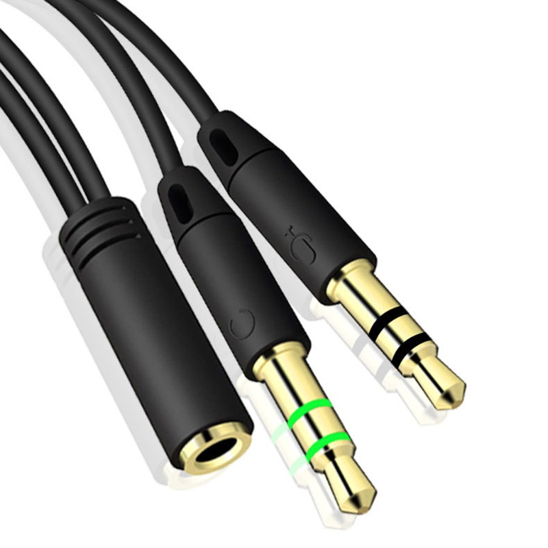 Dây Cáp Chia Chuyển Đổi Tai Nghe Chống Mòn Cho Mic
