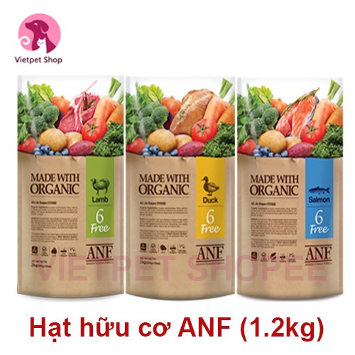Thức ăn khô hữu cơ ANF vị cừu