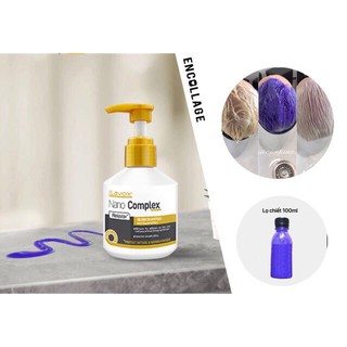 Gội tím khử vàng và giữ màu tóc Lavox