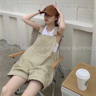 [XẢ HÀNG_KHÔNG CÓ MÓC YẾM] Yếm be form rộng túi hộp style Ulzzang