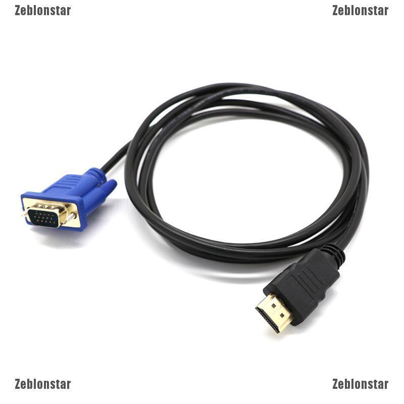 Cáp Chuyển Đổi Vga 10m Sang HDMI + Audio TV HDTV Chuyên Dụng