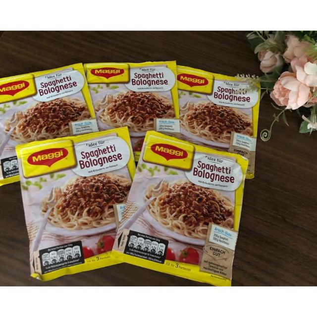 Hàng Đức Gia vị làm nước sốt mỳ Ý Spaghetti Bolognese hiệu Maggi