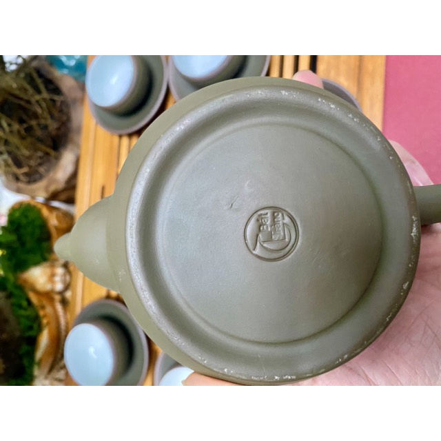 Gốm Bát Tràng - Bộ Ấm Vương Trà hàng nghệ nhân chất lượng cao