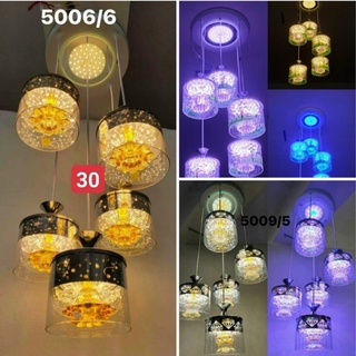 Đèn Thả 5 Chao - Đèn Trang Trí Phòng Bếp