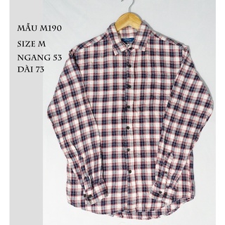 Áo flannel 2hand đủ size hàng Nhật (Inbox để chọn mẫu)