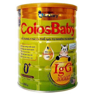 [Mua 2 có quà] Sữa ColosBaby Gold 0+ 800g