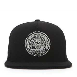 P762 Nón snapback PREMI3R, mũ hiphop ILLUMINATI ROUND