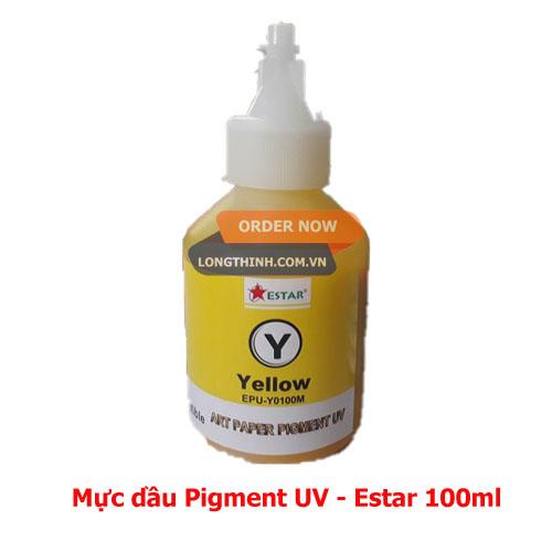Mực dầu Pigment UV EStar 4 màu 100ml