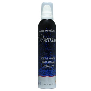 MOUSSE VUỐT TÓC FAMILIAR CỨNG 300ML