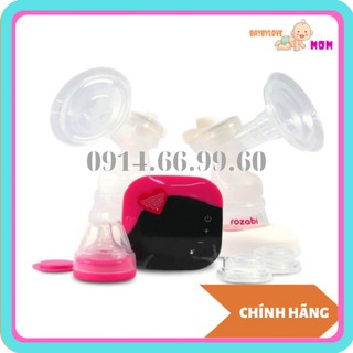 ⭐⭐⭐ Máy hút sữa điện đôi ROZABI DELUXE CÓ TÍCH PIN SẠC
