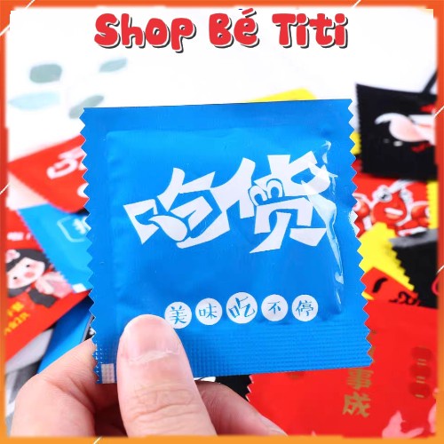 Khăn Giấy Nén Đi Du Lịch Khăn ướt hình BCS - shop Bé Titi