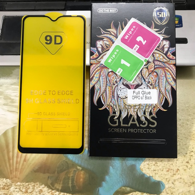 Kính cường lực 5D full màn Oppo A7 cao cấp