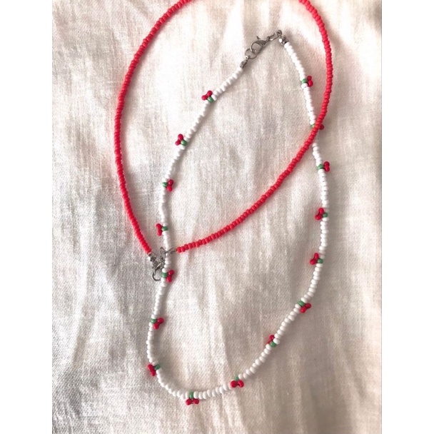 Vòng cổ/ tay quả Cherry xinh xắn cho mùa hè🌸💓