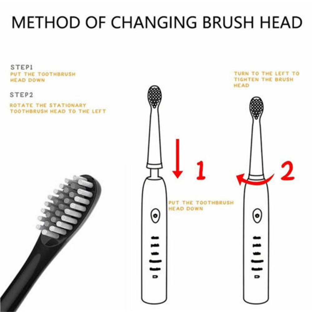 Bàn Chải Đánh Răng Điện Tử Dễ Vệ Sinh Cho Người Lớn Và Trẻ Em