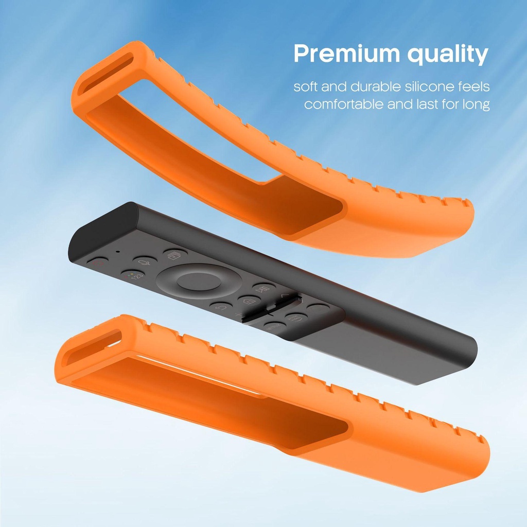 Vỏ Bảo Vệ Điều Khiển Từ Xa Bằng Silicon Mềm Màu Trơn Chống Sốc Cho Samsung BN59