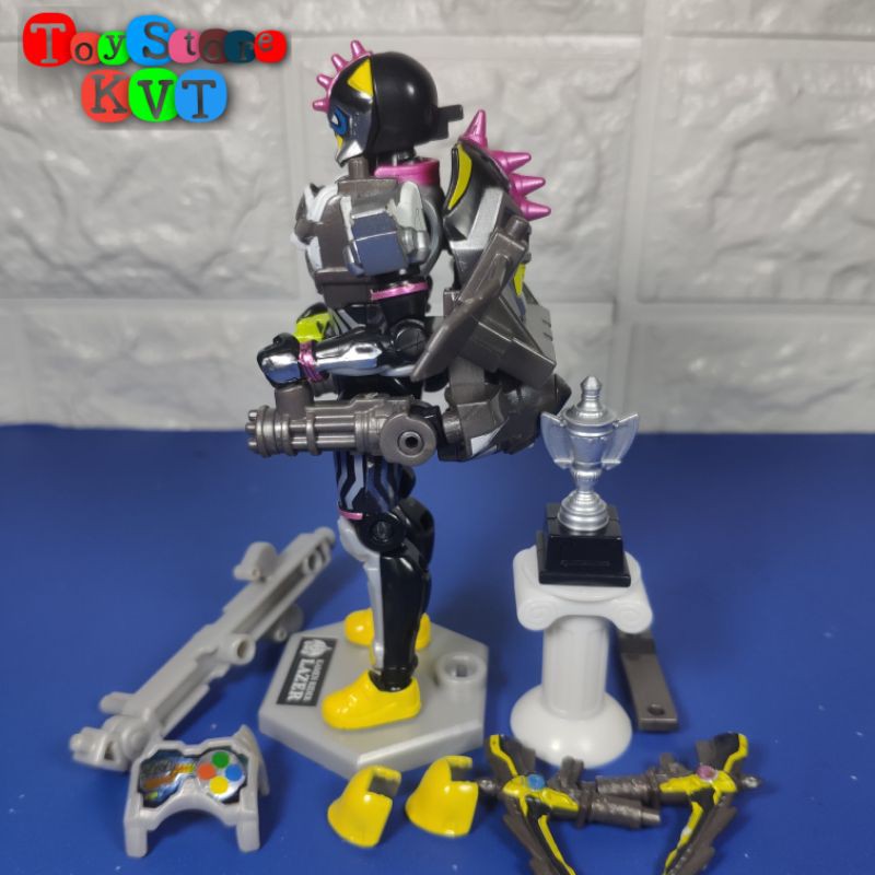 SET MÔ HÌNH Kamen Rider Lazer Turbo (Proto Combat Bike Gamer Lv.0)