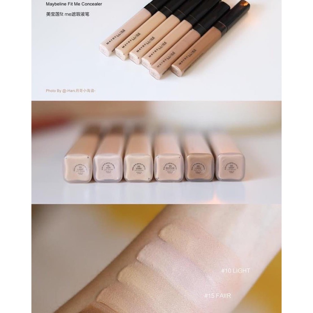 MAYBELLINE - Che khuyết điểm Fit Me Concealer