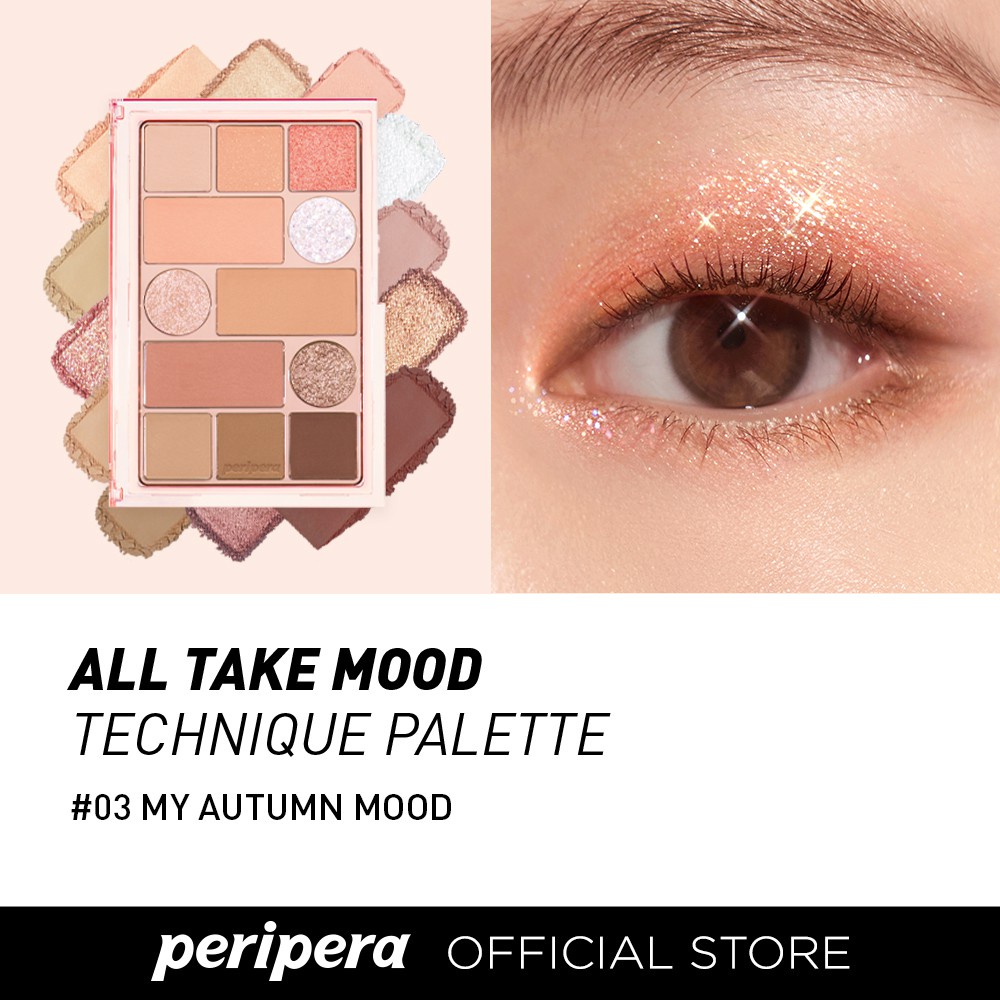 Bảng màu mắt Peripera All Take Mood Technique Palette