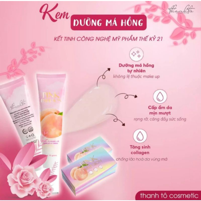 KEM DƯỠNG HỒNG MÁ PINK EMULSION