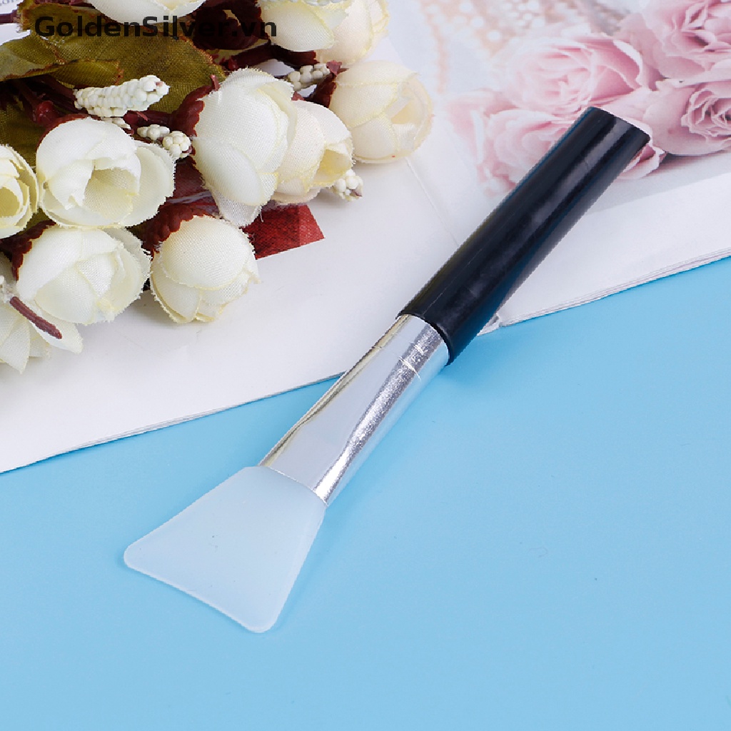 [Hàng mới về] Cọ silicone trộn phết bùn mặt nạ làm đẹp chăm sóc da chuyên dụng