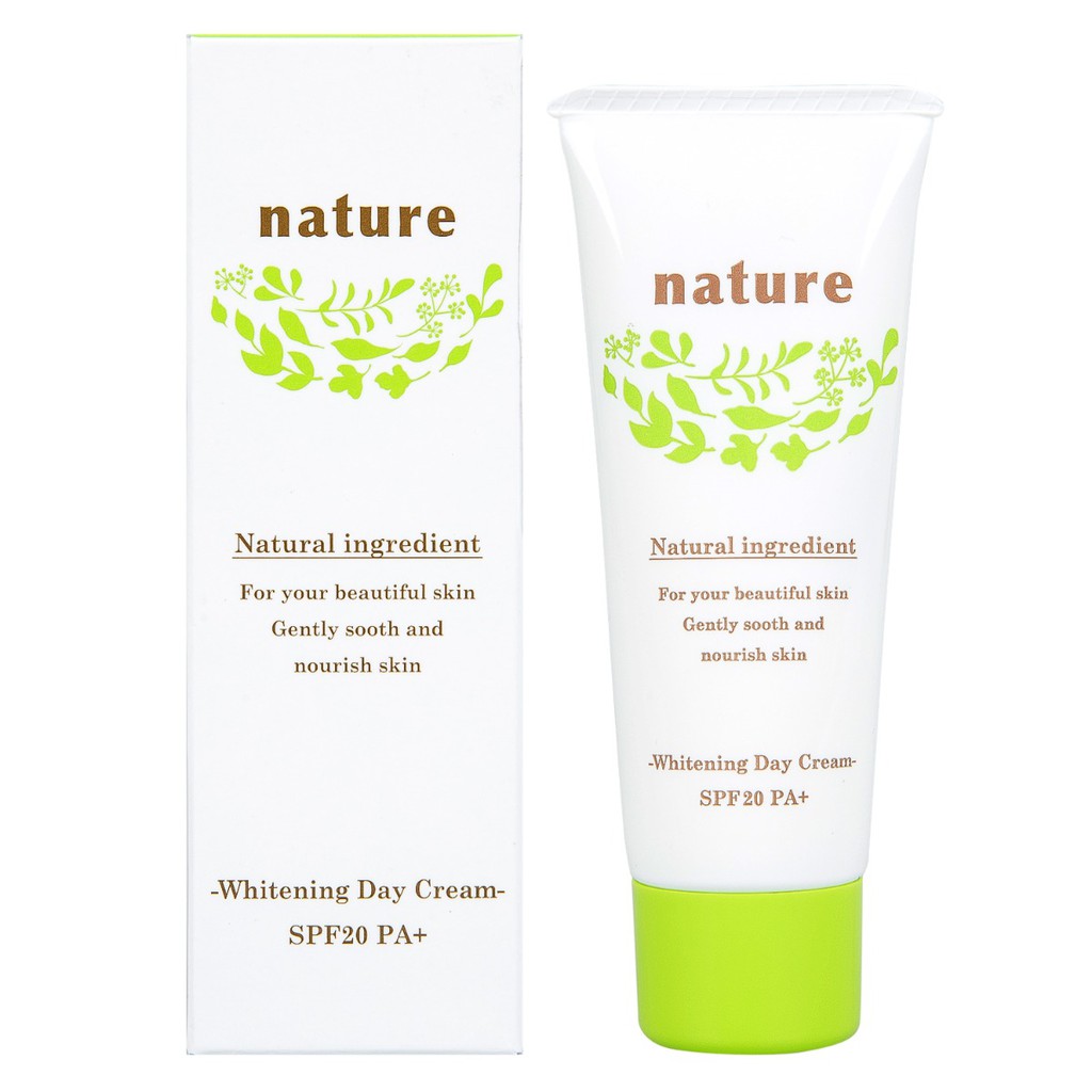 Kem dưỡng da ban ngày Naris Nature White SPF20/PA+ (40g) Nhật Bản