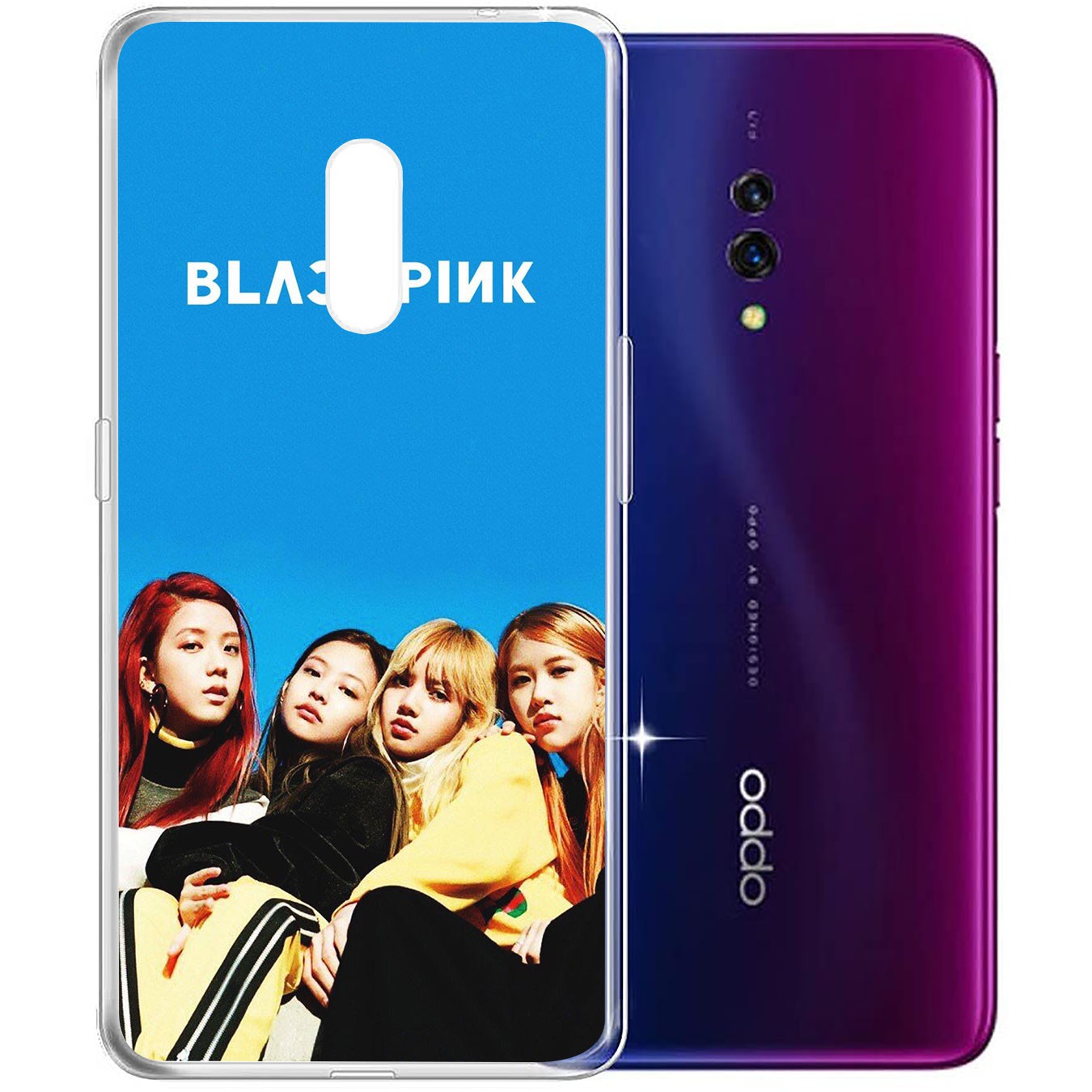 Ốp Lưng Điện Thoại Phối Hình Nhóm Nhạc Blackpink Dành Cho Oppo A12 A12E A1K A37 Neo 9 A39 A57 A32 A52 A53 A72 A92 A8 A31 A59 F1S A93