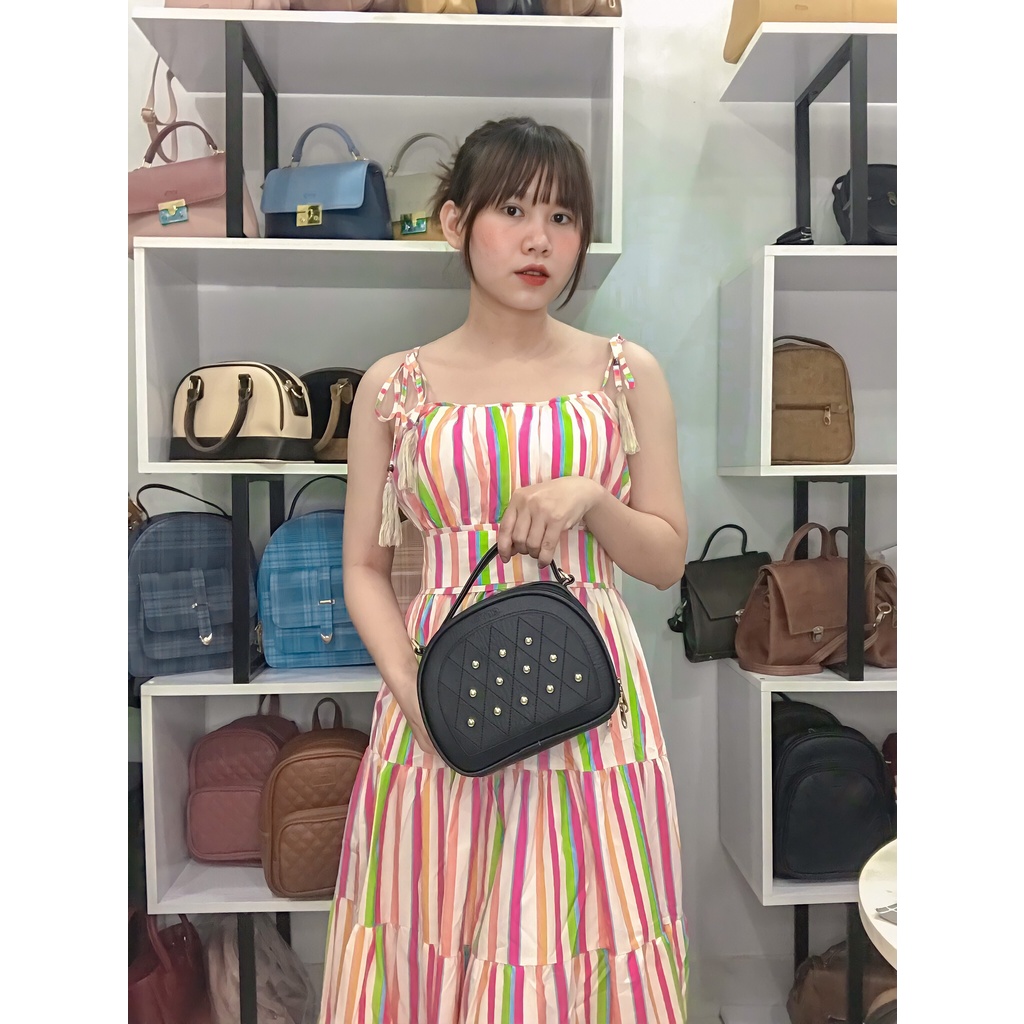 Túi đeo chéo nữ đẹp trẻ trung da cao cấp thời trang CNT'S TĐX71 nhiều màu