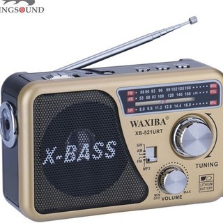 Đài Radio FM WAXIBA XB-521 URT Cổng USB
