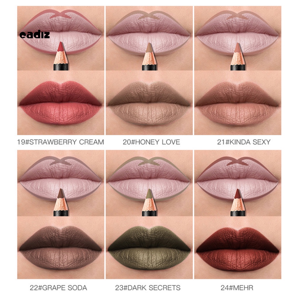 Bút Chì Kẻ Môi Cdi Màu Nude Đơn Giản Độ Lên Màu Cao Dùng Để Chụp Ảnh