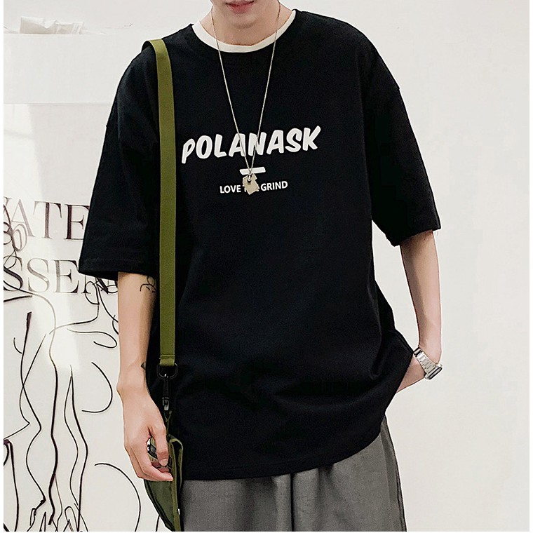 [AP26] Áo Phông Nam Nữ, Áo Thun Nam Unisex Tay Lỡ form rộng [AKI} | BigBuy360 - bigbuy360.vn