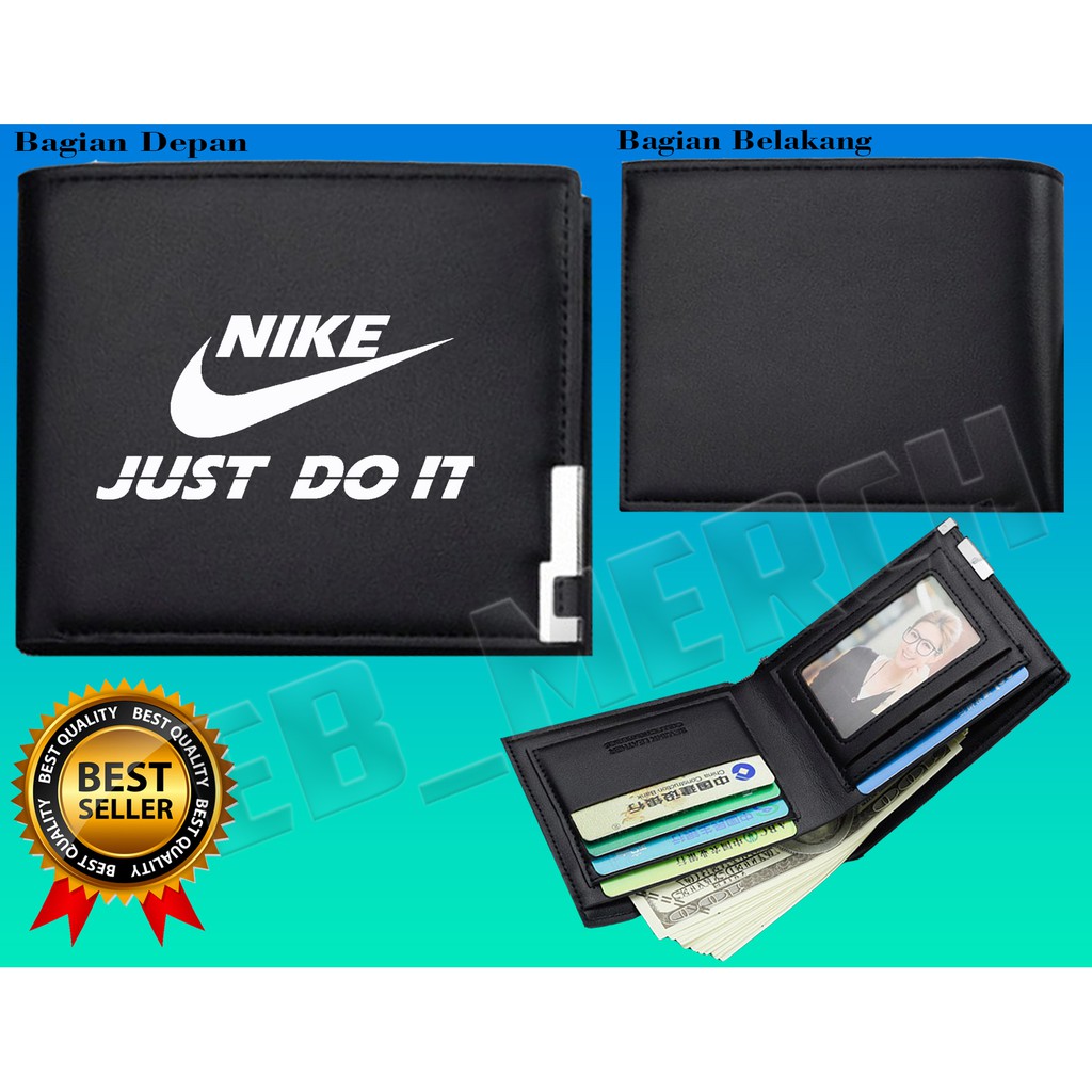 Ví Da In Chữ NIKE Thiết Kế Trẻ Trung Hợp Thời Trang Cho Nam