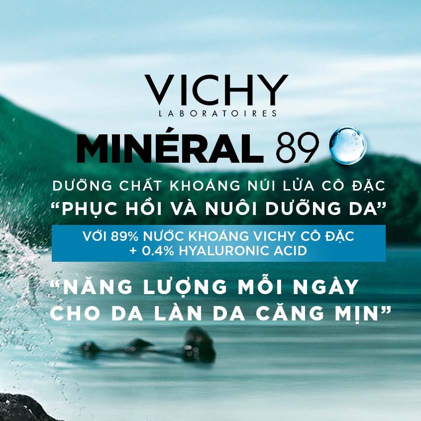 [BẢN 2020] Dưỡng chất Vichy Mineral 89 serum Vichy mineral 89