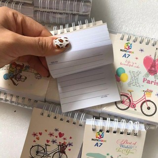 Sổ Lò Xo Sổ Mini Sổ Ghi Chép A7 Tiện Dụng