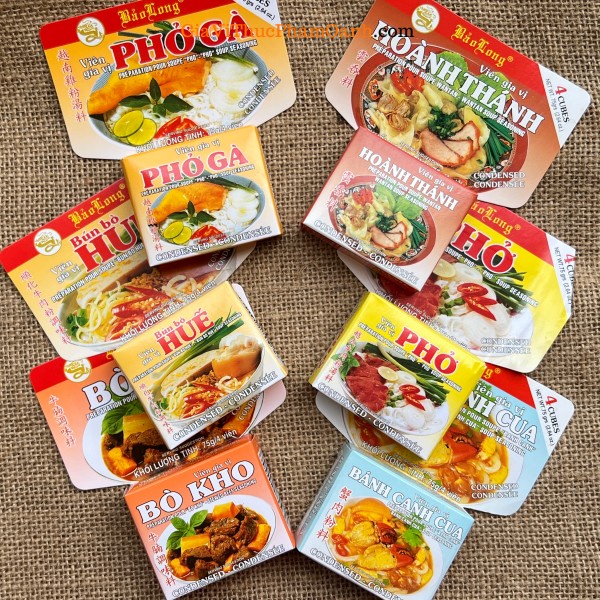 VIÊN GIA VỊ BẢO LONG -Lốc 12 hộp-date mới nhất