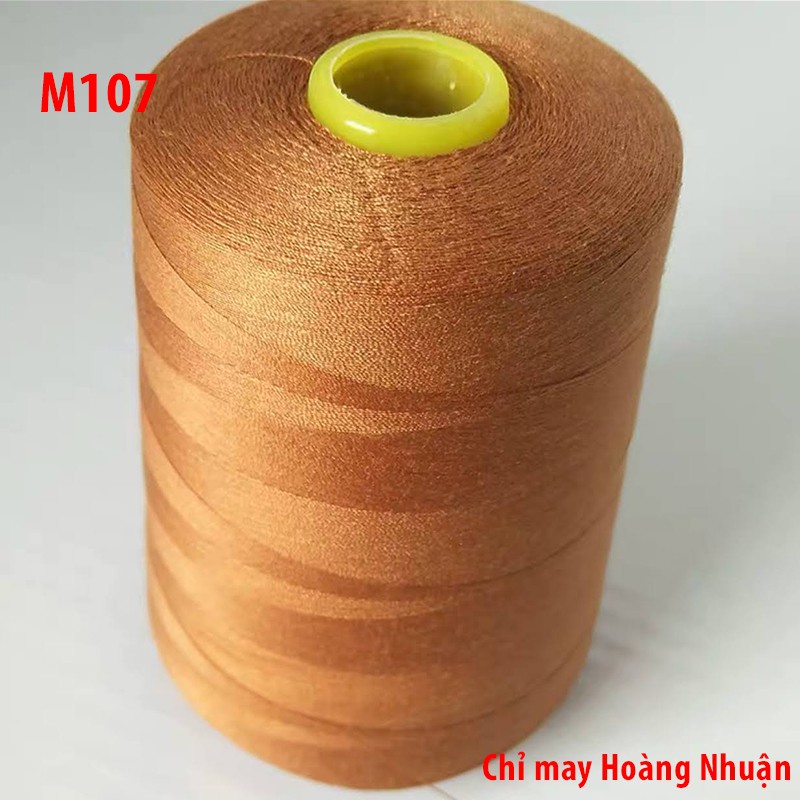 Chỉ may công nghiệp cuộn 4000m-5000m tông màu vàng