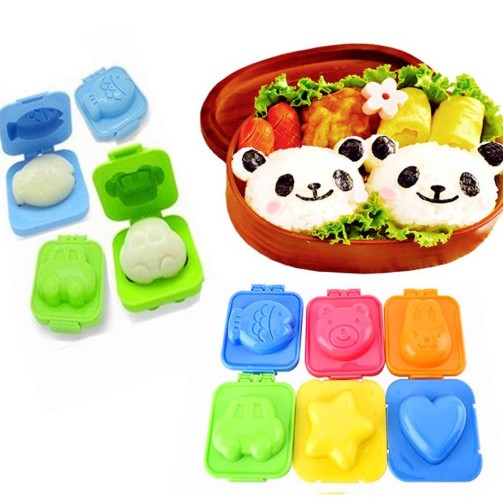 Sỉ 10 bộ 6 khuôn cơm cho bé
