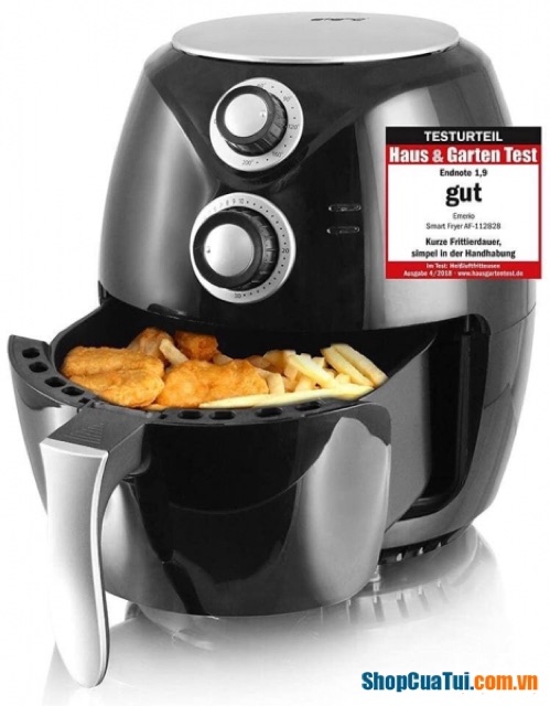 💁🏻 EMERIO- SMART FRYER - NỒI CHIÊN NỘI ĐỊA ĐỨC ĐƯỢC ĐÁNH GIÁ “ Very Good “ 4,5/5 🌟