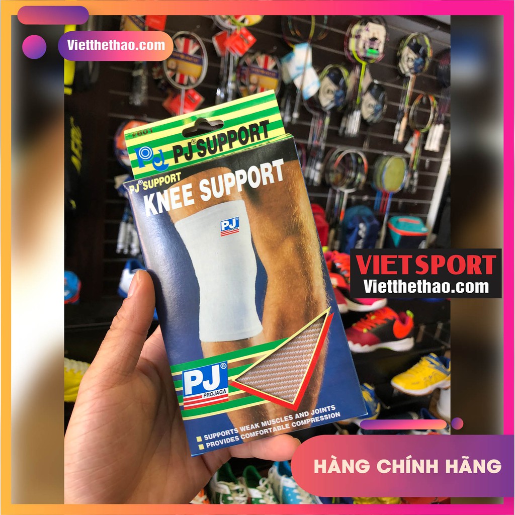 Bó Gối Hỗ Trợ Chấn Thương PJ - Băng Gối Thể Thao Cầu Lông, Tennis, Bóng Rổ, Bóng Đá - BẢO HÀNH CHÍNH HÃNG 1 ĐỔI 1