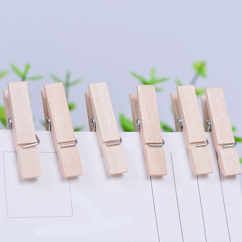 HL Kẹp Gỗ Treo Ảnh Trang Trí 50x25mm