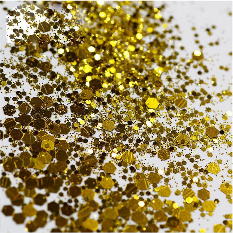 Chai sequin màu long lanh chuyên dụng để làm trang sức resin diy
