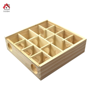 Đồ Chơi Mê Cung Gỗ Cho Chuột Hamster