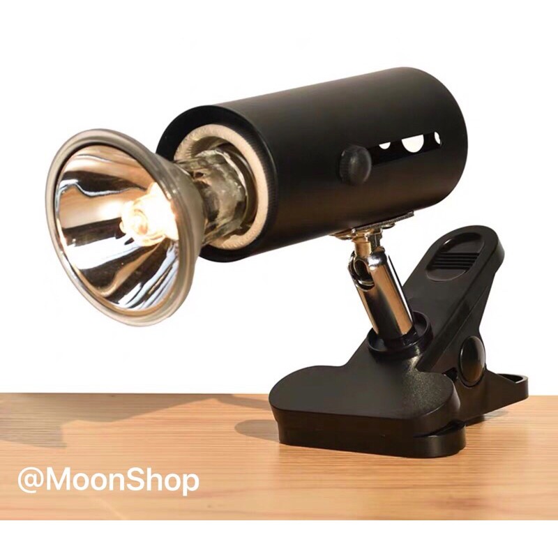 Combo Đèn Sưởi UVB và Kẹp Đèn cho Bò Sát, Rùa, Cá