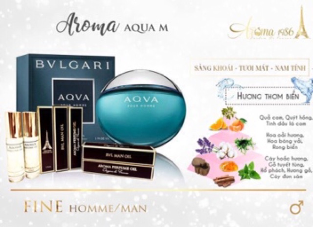 Combo tinh dầu nước hoa pháp 12ml | BigBuy360 - bigbuy360.vn