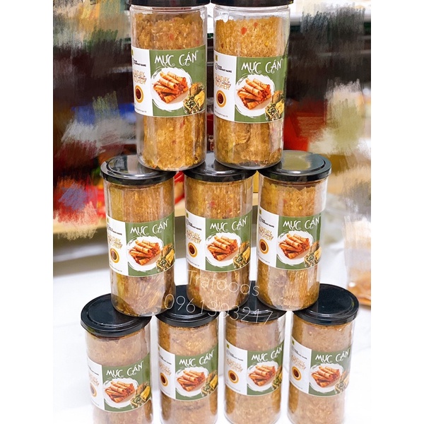 Mực cán tẩm vị hũ 250G | BigBuy360 - bigbuy360.vn