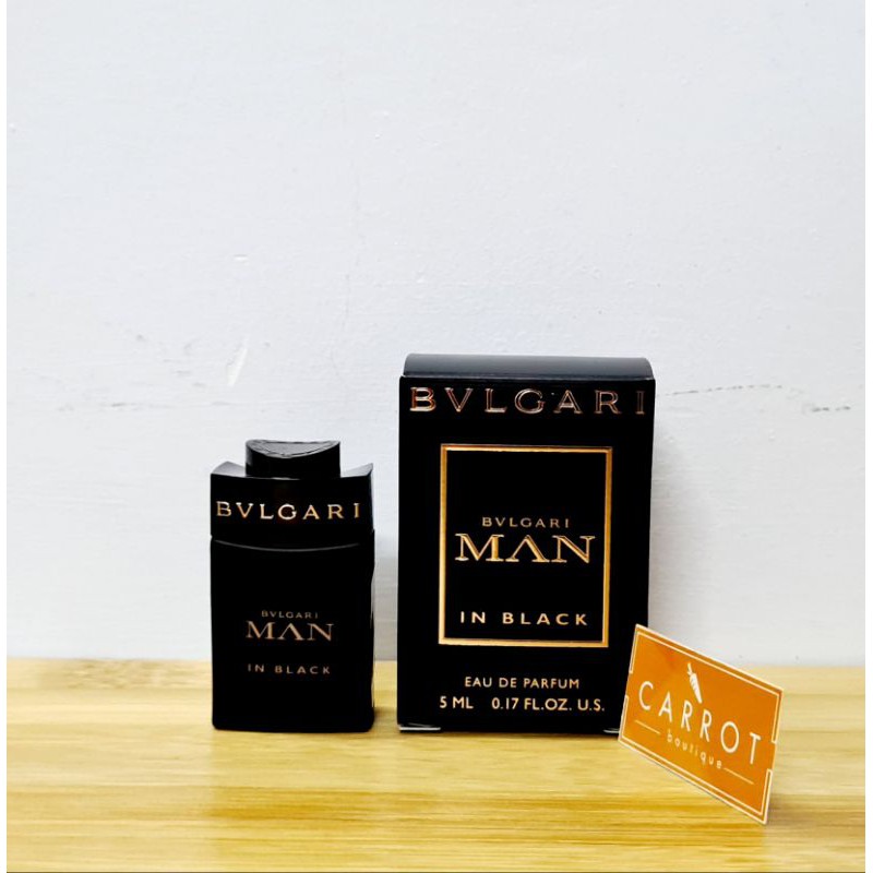 Nước hoa mini Nam BVLGARI Man In Black EDP 5ml