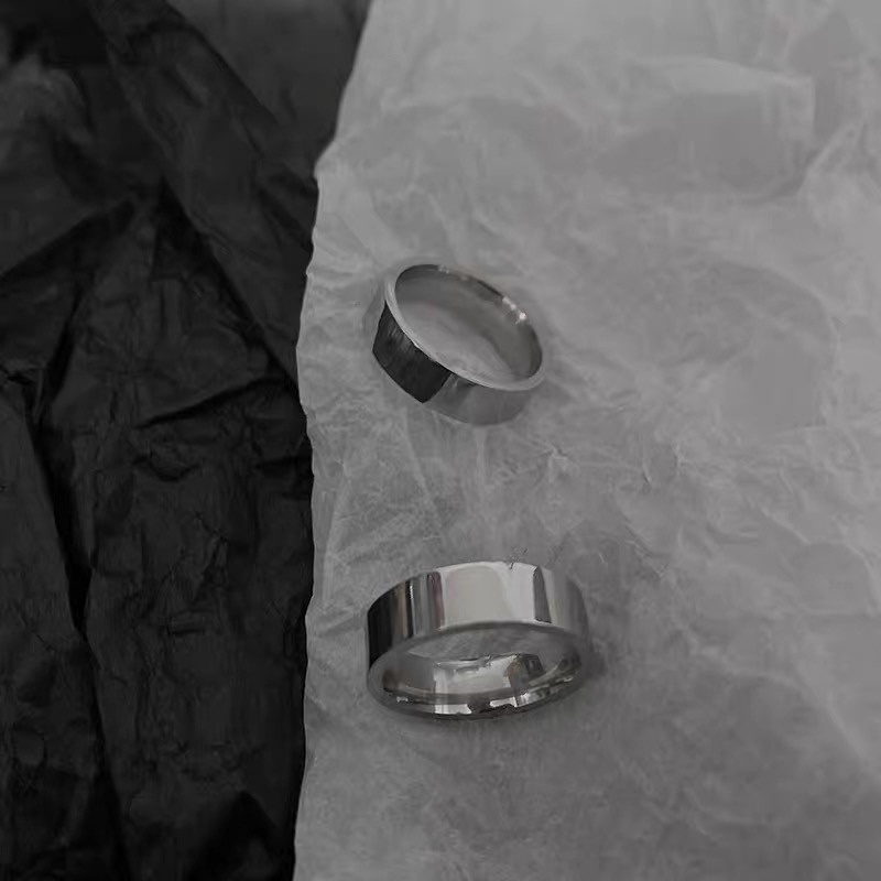 Nhẫn Đôi Bằng Thép Không Gỉ Cao Cấp Thời Trang