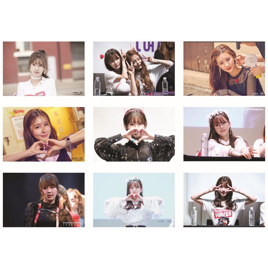 Lomo card ảnh thành viên (G)I-DLE - Cho Miyeon Full 72 ảnh