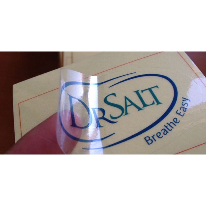 DECAL PVC TRONG SUỐT A4 IN PHUN MỰC GỐC NƯỚC